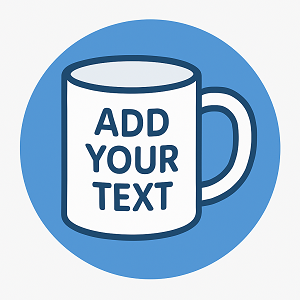 Text-Only Mugs