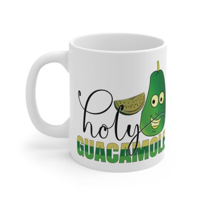 Funny Holy Guacamole Mug - 11oz Avocado Coffee Cup for Food Lovers - Image 3