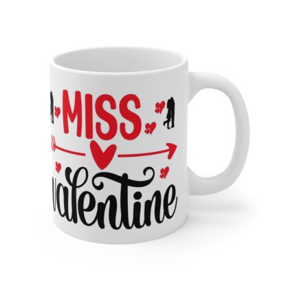 Miss Valentine 11oz Mug - Perfect Gift for Valentine's Day - Image 4