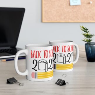 Ceramic Mug - Retro Back to School Covid Year 2020 11oz