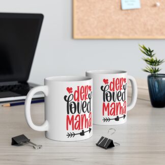 'Loved Mama' Coffee Mug - Perfect Gift for Mother's Day, Celebrations & Everyday Enjoyment