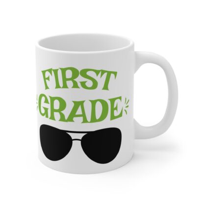 First Grade Fun Mug - Cool Sunglass Design - Perfect Teacher Gift - Image 4