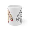 Festive Sweater Mug - 11oz Christmas Coffee Cup with Holiday Design - Image 2