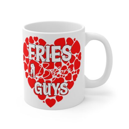 Valentine's Day Love Mug - Fries Before Guys 11oz - Image 4