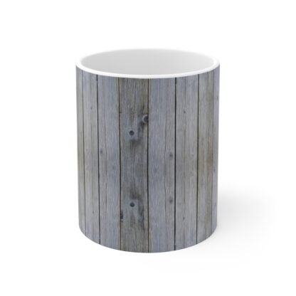 Rustic Wooden 11oz Coffee Mug - Perfect Gift for Nature Lovers - Image 2