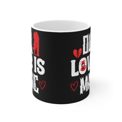 Our Love Is Magic Mug - Black 11oz Coffee Cup for Couples - Image 2