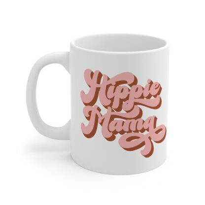 Hippie Mama 11oz Mug - Cute Coffee Cup for Free Spirits | Perfect Gift for Moms - Image 3
