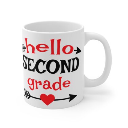 Hello Second Grade Mug - Fun Teacher Gift for Classroom and Back to School - Image 4