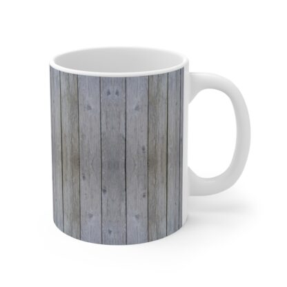 Rustic Wooden 11oz Coffee Mug - Perfect Gift for Nature Lovers - Image 4