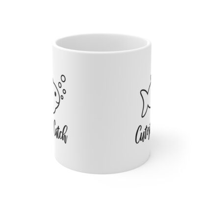 Fish Cutest Catch | White Ceramic Mug 11oz - Image 2