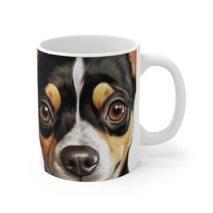 Rat Terrier Cute Puppy Mug - Adorable Dog Design - Perfect for Pet Lovers - Image 4