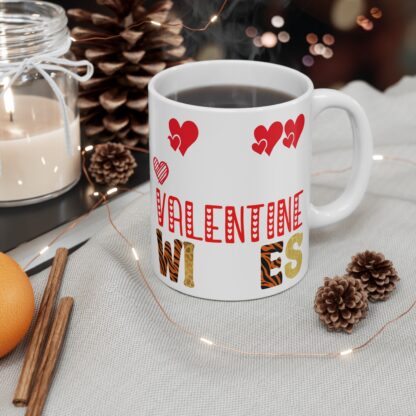 Valentine's Wishes Mug - 11oz Love Design for Couples and Friends - Image 5