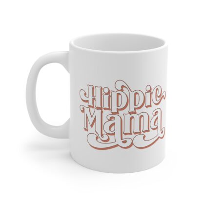 Hippie Mama Mug 11oz - Perfect for Chill Mornings or Relaxing Occasions - Image 3