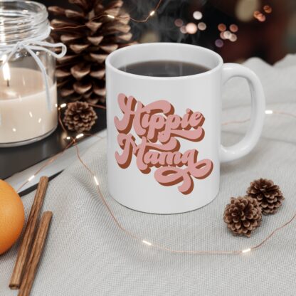 Hippie Mama 11oz Mug - Cute Coffee Cup for Free Spirits | Perfect Gift for Moms - Image 5