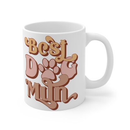 Best Dog Mum 11oz Mug - Perfect Gift for Dog Lovers - Image 4