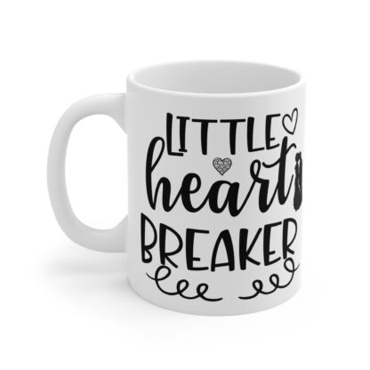 Little Heart Breaker Coffee Mug - Cute Gift for Kids & New Parents - Image 3