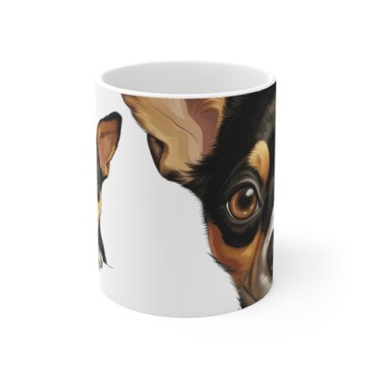 Rat Terrier Cute Puppy Mug - Adorable Dog Design - Perfect for Pet Lovers - Image 2