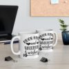 Valentine's Day Mug, Cute Gift for Him/Her, Hugs Kisses Wishes Ceramic Cup, Sweetheart Coffee Cup, Romantic Drinkware