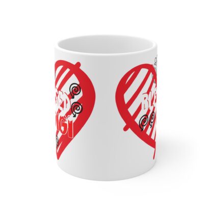 Heartfelt Blessed Mug, Valentines Day Gift, Coffee Cup, Love Theme, Unique Design, Appreciation Present - Image 2