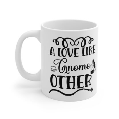 Romantic Gnome Love Mug - 11oz Coffee Cup for Couples - Image 3
