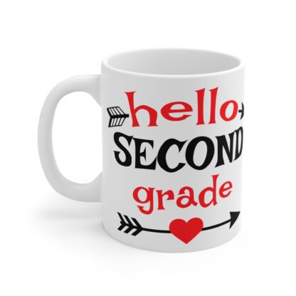 Hello Second Grade Mug - Fun Teacher Gift for Classroom and Back to School - Image 3