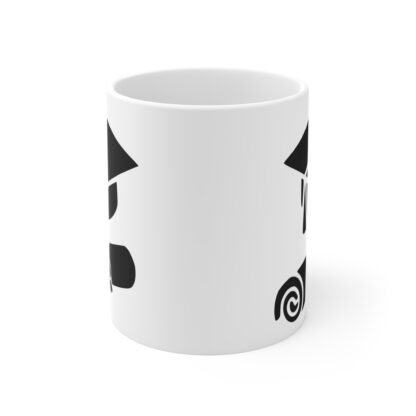 Graduation Cap and Diploma | 11oz White Ceramic Mug - Image 2