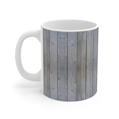 Rustic Wooden 11oz Coffee Mug - Perfect Gift for Nature Lovers - Image 3