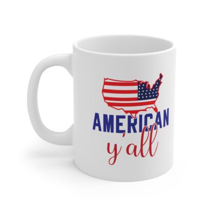 Patriotic 11oz Mug - American y'all Design - Image 3