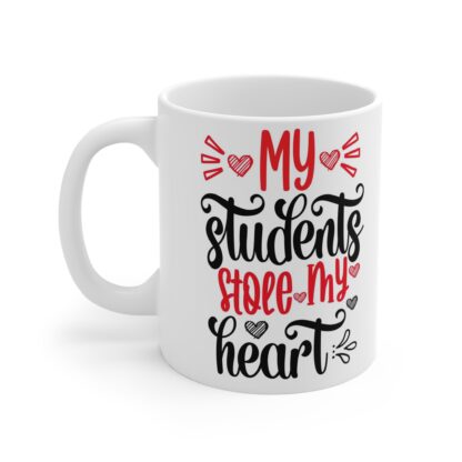 Teacher Appreciation Mug, Cute Coffee Cup, Gift for Teachers, Heartwarming Mug, Personalized Student Gift, Classroom Decor - Image 3