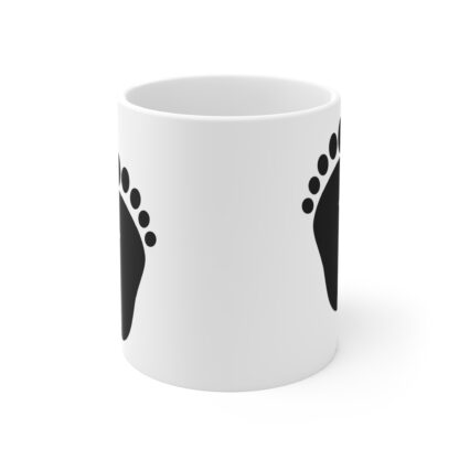 Baby Feet | White Ceramic Mug 11oz - Image 2