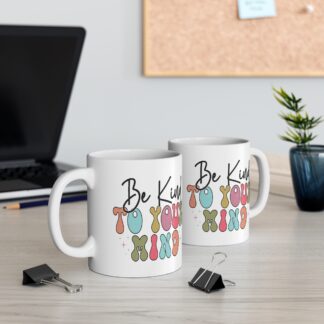 Be Kind to Your Mind Motivational Mug - 11oz Inspirational Coffee Cup