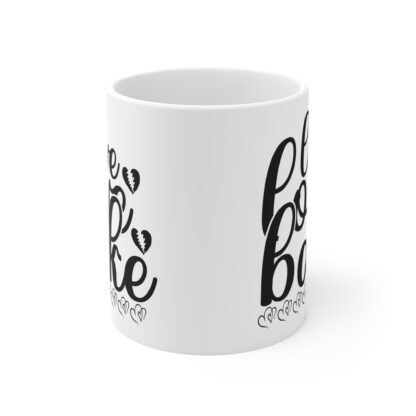 Live Love Bake Mug - Inspirational 11oz Coffee Cup for Bakers - Image 2