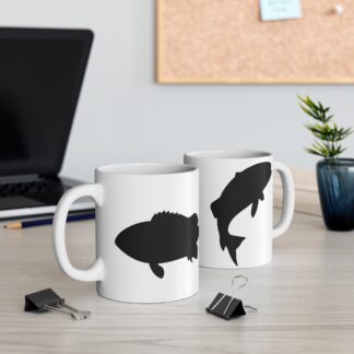 Fishing Themed 11oz Mug - Perfect Gift for Anglers and Nature Lovers