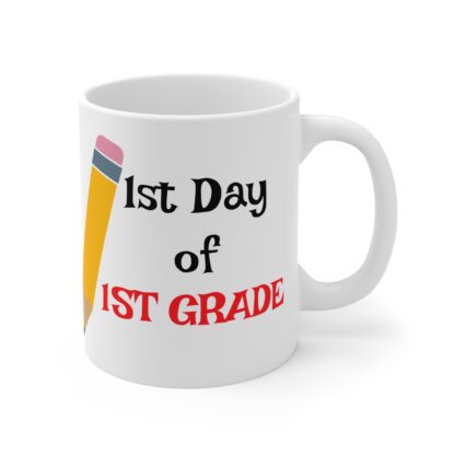 Personalized First Day of 1st Grade Mug, School Teacher Gift, Back to School Coffee Cup, Student Celebration, Education Keepsake - Image 4