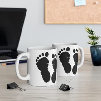 Baby Feet | White Ceramic Mug 11oz