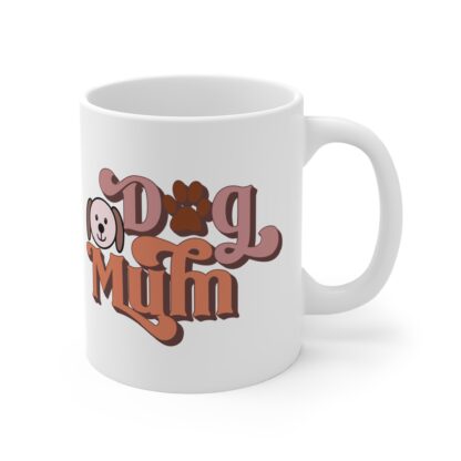 Dog Mom 11oz Coffee Mug - Cute Dog Lover Gift for Pet Owners - Image 4