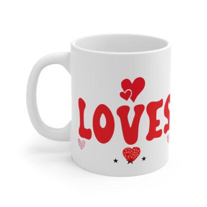 Love Themed 11oz Mug - Perfect Gift for Valentine's Day & Anniversaries - Image 3