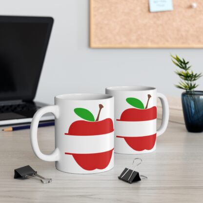 Personalized Apple Mug 11oz