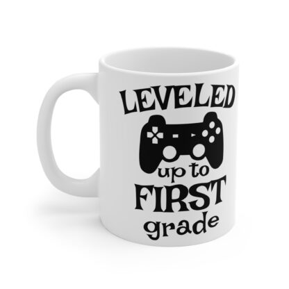 Gamers' First Grade Celebration Mug - Level Up Style - Image 3