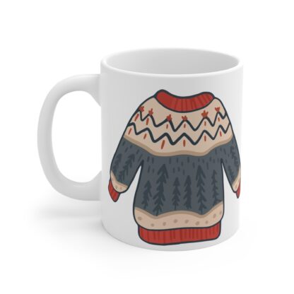 Cozy Sweater Mug 11oz - Ideal Gift for Winter Lovers - Image 3