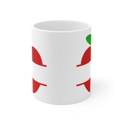 Personalized Apple Mug 11oz - Image 2