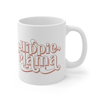 Hippie Mama Mug 11oz - Perfect for Chill Mornings or Relaxing Occasions - Image 4