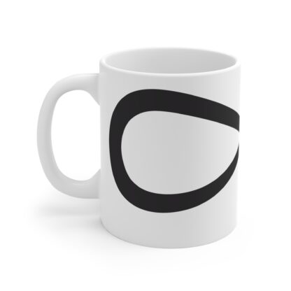Baby Feet Pinki | White Ceramic Mug 11oz - Image 3