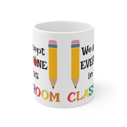 Inclusive Classroom Mug - We Accept Everyone, Teacher Gift, School Supplies, Educational Keepsake, Motivational Quote - Image 2