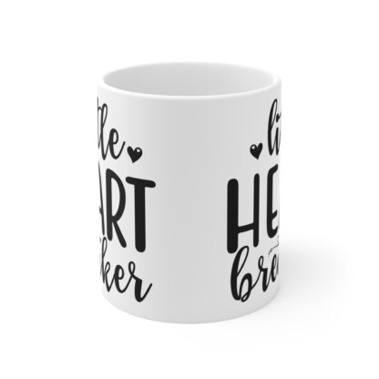 Cute Little Heartbreaker Mug for Kids, Valentine’s Day Gift, Sweetheart Gift, Coffee Tea Mug, Fun Cup for Little Ones - Image 2