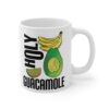 Holy Guacamole Mug - Fun Avocado & Banana Coffee Cup for Food Lovers - Image 4