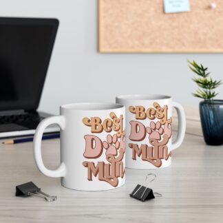 Best Dog Mum 11oz Mug - Perfect Gift for Dog Lovers