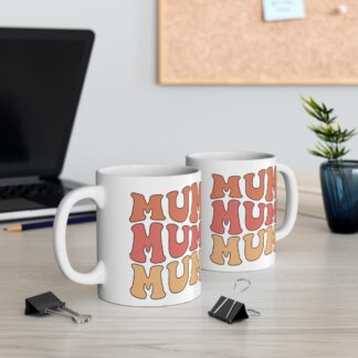 Retro Mom Coffee Mug - 11oz | Perfect Gift for Mother's Day & Birthdays
