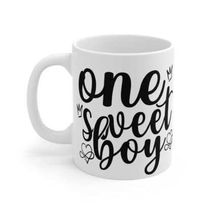 One Sweet Boy Mug - 11oz Coffee Cup for New Parents - Image 3