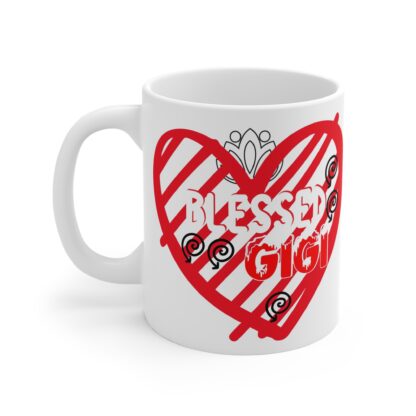 Heartfelt Blessed Mug, Valentines Day Gift, Coffee Cup, Love Theme, Unique Design, Appreciation Present - Image 3